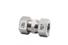 Crimp ring coupling straight 6 mm