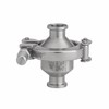 Check valve AR clamp 1.0'' PTFE-shutter silicone 316L polished