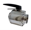 Ball valve sanitary weld 25.4x1.6 316L EPDM
