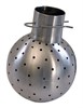 Sprayball Ø 28 mm 316L ins. R ¼'' hole 1.3 bottom drilled