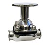 Diaphragm valve TC manual 1/2'' 316L EPDM