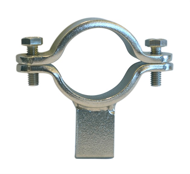 Rörhållare pressad