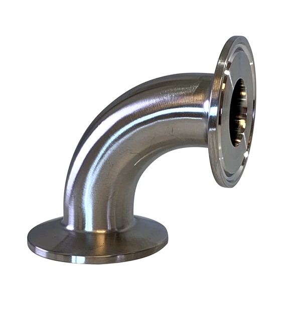 Vinkelrör 90° med clamp x 2 DT-4.1.1-3