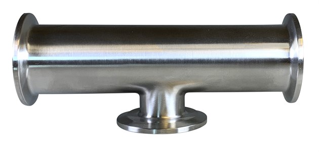 T-rör kort reducerat med clamp x 3 DT-4.1.2-9