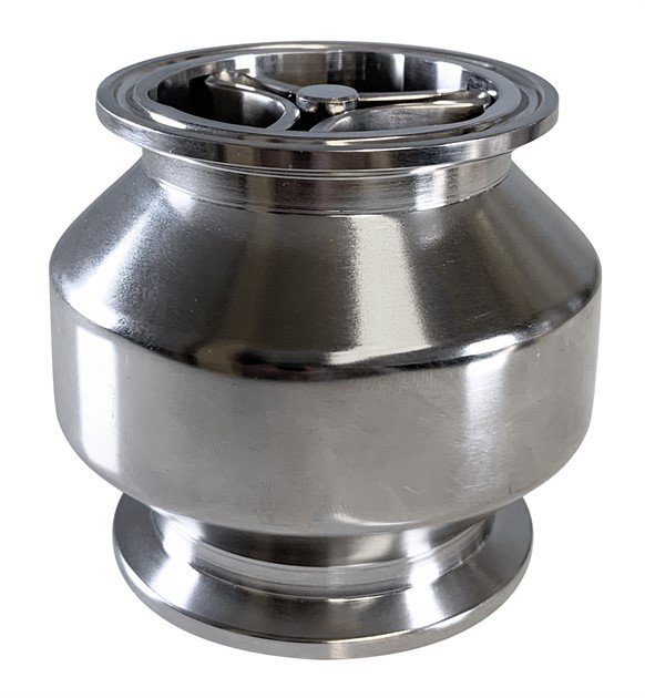 Backventil kompakt clamp