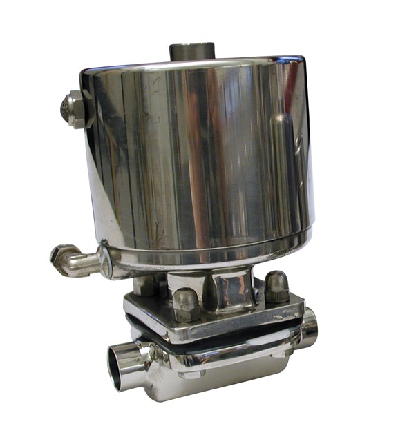 Membranventil svets pneum